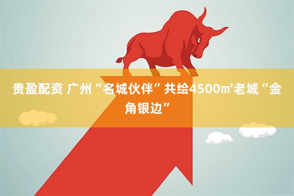 贵盈配资 广州“名城伙伴”共绘4500㎡老城“金角银边”
