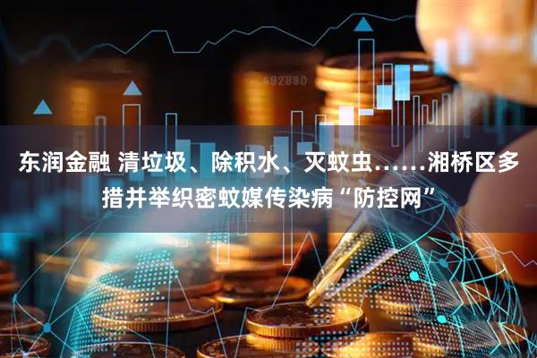 东润金融 清垃圾、除积水、灭蚊虫……湘桥区多措并举织密蚊媒传染病“防控网”