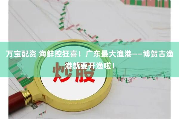 万宝配资 海鲜控狂喜！广东最大渔港——博贺古渔港就要开渔啦！